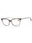 029 - STRIPED GREY/CORAL/GREY/Clear demo lens