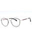502 - PLUM/Clear Demo Lens
