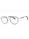 502 - PLUM/Clear Demo Lens