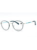 432 - TEAL/Clear Demo Lens