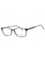 006 - CRYSTAL CHARCOAL/Clear demo lens