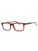 601 - CRYSTAL OXBLOOD/Clear demo lens