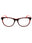 204 - DARK BROWN/CORAL/Clear demo lens