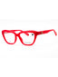 600 - STRAWBERRY/clear demo lens