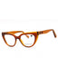 618 - BRICK/AMBER/clear demo lens