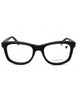 002 - MATTE BLACK/clear demo lens