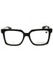 001 - BLACK/clear demo lens