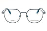 424 - MATTE BLUE/clear demo lens