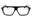 001 - BLACK/clear demo lens