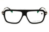 001 - BLACK/clear demo lens
