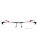 0OIT 00 - Black Red /Clear demo lens