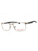 0V6D 00 - Matte Dark Ruthenium Blue/Clear demo lens