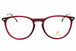 0LHF 00 - BURGUNDY/Clear demo lens