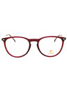 0LHF 00 - BURGUNDY/Clear demo lens