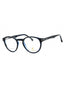038I 00 - BLUE HORN/Clear demo lens