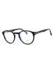 038I 00 - BLUE HORN/Clear demo lens