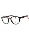 0OIT 00 - BLACK RED/clear demo lens