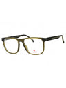 01O4 00 - Frosted Olive Green/Clear demo lens