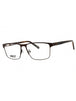 010 - Matte Titanium/Brown Amber Horn /Clear demo lens