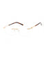 C01 - Shiny Gold / Clear Lens