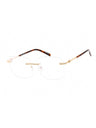 C01 - Shiny Gold / Clear Lens