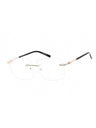 C02 - Shiny Silver/Pink Gold / Clear Lens