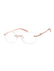 C03 - Shiny Pink Gold/Silver / Clear Lens