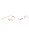C03 - Shiny Pink Gold/Silver / Clear Lens
