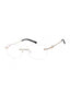 C02 - Shiny Silver/Pink Gold / Clear Lens