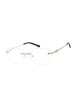 C02 - Shiny Silver/Pink Gold / Clear Lens