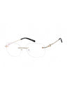 C02 - Shiny Silver/Pink Gold / Clear Lens