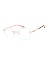 C03 - Shiny Pink Gold/Silver / Clear Lens
