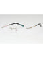 C02 - Shiny Silver/Gold / Clear Lens