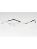 C02 - Shiny Silver/Gold / Clear Lens
