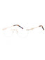 C01 - Shiny Gold / Clear Lens