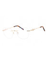 C01 - Shiny Gold / Clear Lens