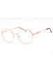 C03 - Shiny Pink Gold/Silver / Clear Lens