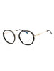C02 - Shiny Gold Black / Clear Lens