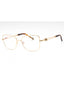 C01 - Shiny Gold/Tortoise / Clear demo lens