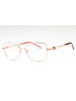 C03 - Shiny Pink Gold/Gold Burgundy / Clear demo lens