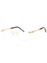 C01 - Shiny Gold/Tortoise / Clear Lens
