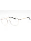 C02 - Shiny Silver/Gold Black / Clear demo lens