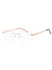 C03 - Shiny Pink Gold/Gold Bordeaux / Clear demo lens