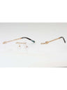 C03 - Shiny Light Gold / Clear Lens