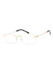 C01 - Shiny Gold / Clear Lens