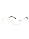 C01 - Shiny Gold / Clear Lens