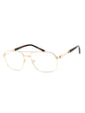 C01 - Shiny Gold / Clear Lens