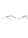 C02 - Shiny Silver/Gold / Clear Lens