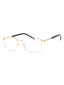 C03 - Shiny Gold/Silver / Clear Lens
