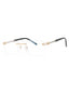 C03 - Shiny Gold/Silver / Clear Lens